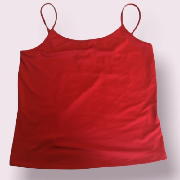 EUC! Lane Bryant red cami - Picture 1 of 8